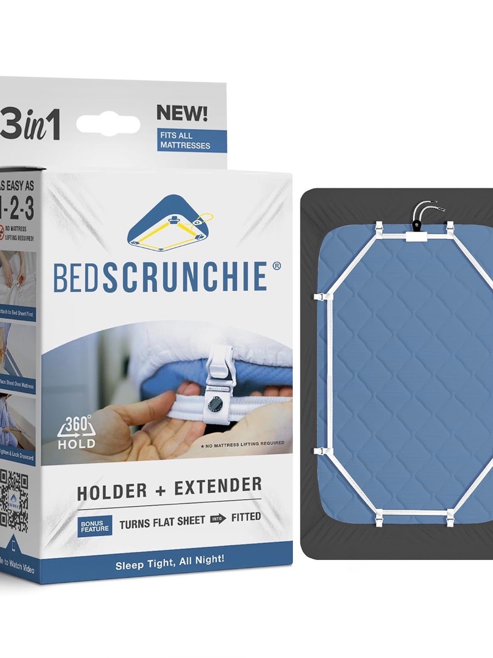Sheet Holder Straps - Heavy Duty Gripper Clips - Strengthened Parachute Cord